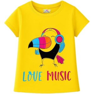 Kuchipoo Girls Full Sleeves Cotton T-Shirt